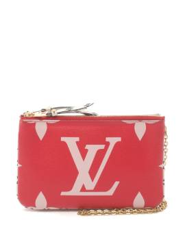 Louis Vuitton Pre-Owned 2019 Pochette Double Zip Clutch - Rot von Louis Vuitton