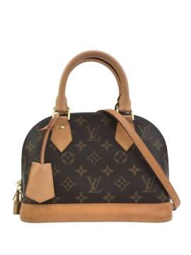 Louis Vuitton Pre-Owned 2021-2023 Monogram Alma BB Satchel-Tasche - Braun von Louis Vuitton