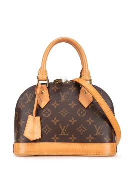 Louis Vuitton Pre-Owned 2021-2024 Monogram Alma BB Satchel-Tasche - Braun von Louis Vuitton