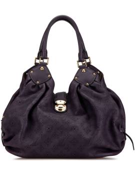 Louis Vuitton Pre-Owned 21st Century Monogram Mahina L Hobo-Tasche - Violett von Louis Vuitton