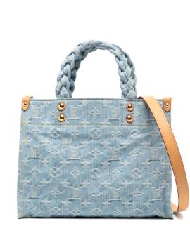 Louis Vuitton Pre-Owned Tote Bag aus Denim - Blau von Louis Vuitton