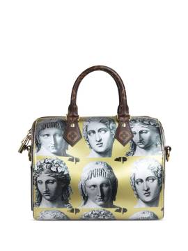 Louis Vuitton Pre-Owned x Fornasetti Speedy Bandouliere Tote Bag 25cm - Gelb von Louis Vuitton