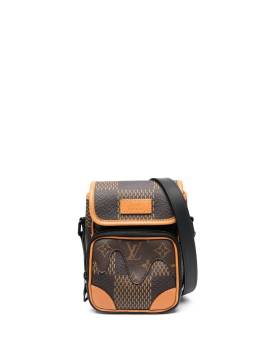 Louis Vuitton Pre-Owned x Nigo 2020s pre-owned Nano Amzone Schultertasche - Braun von Louis Vuitton