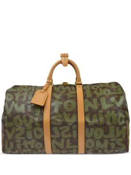 Louis Vuitton Pre-Owned x Stephen Sprouse 2001 Keepall 50 Reisetasche - Braun von Louis Vuitton