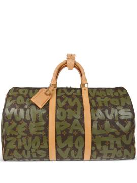 Louis Vuitton Pre-Owned x Stephen Sprouse 2001 Keepall 50 Reisetasche - Grün von Louis Vuitton