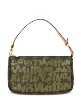 Louis Vuitton Pre-Owned x Stephen Sprousse 2001 Pochette Accessoires Clutch - Grün von Louis Vuitton