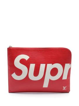 Louis Vuitton Pre-Owned x Supreme 2017 Pochette Joule GM Clutch - Rot von Louis Vuitton