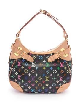 Louis Vuitton Pre-Owned 2012 x Takashi Murakami Greta Schultertasche - Schwarz von Louis Vuitton