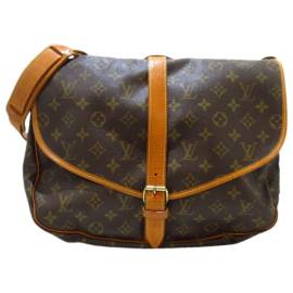 Louis Vuitton Saumur Segeltuch Handtaschen von Louis Vuitton