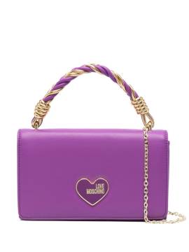 Love Moschino Gesteppte Handtasche - Violett von Love Moschino