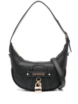 Love Moschino Handtasche mit Schloss - Schwarz von Love Moschino