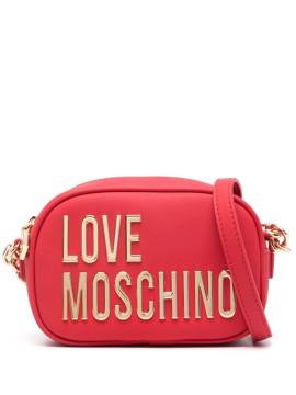 Love Moschino Maxi Lettering Umhängetasche - Rot von Love Moschino