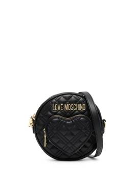 Love Moschino Mini Tasche mit gesteppten Details - Schwarz von Love Moschino