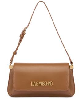 Love Moschino Schultertasche mit Logo - Braun von Love Moschino