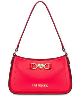 Love Moschino Schultertasche mit Logo - Rot von Love Moschino