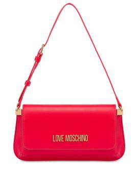 Love Moschino Schultertasche mit Logo - Rot von Love Moschino