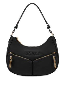 Love Moschino Schultertasche mit Logo - Schwarz von Love Moschino