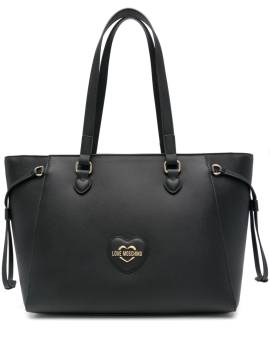 Love Moschino Schultertasche mit Logo - Schwarz von Love Moschino