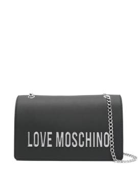 Love Moschino Schultertasche mit Logo - Schwarz von Love Moschino