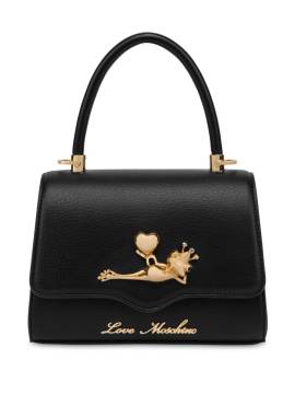 Love Moschino Tasche mit Froschdetail - Schwarz von Love Moschino