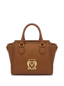 Love Moschino Tote Bag mit Logo - Braun von Love Moschino