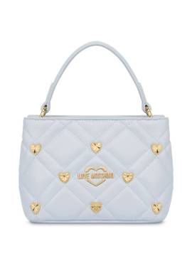 Love Moschino Tote Bag mit Logo - Violett von Love Moschino