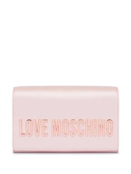 Love Moschino Umhängetasche mit Logo - Rosa von Love Moschino