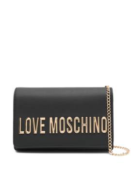 Love Moschino Umhängetasche mit Logo - Schwarz von Love Moschino