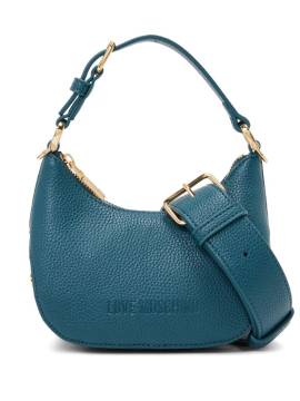 Love Moschino Shopper mit Logo-Applikation - Blau von Love Moschino