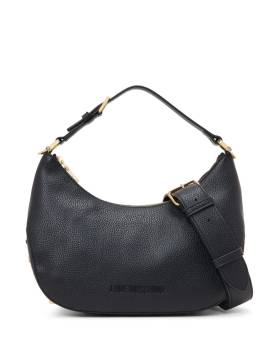 Love Moschino Shopper mit Logo-Applikation - Schwarz von Love Moschino