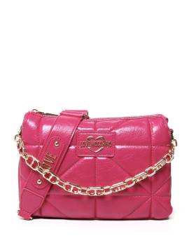 Love Moschino Umhängetasche mit Logo - Rosa von Love Moschino