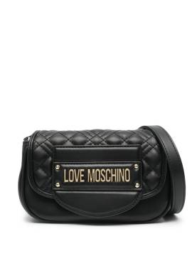 Love Moschino Umhängetasche mit Logo - Schwarz von Love Moschino