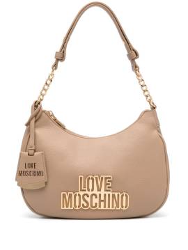 Love Moschino Schultertasche mit Logo - Braun von Love Moschino