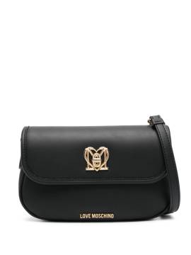 Love Moschino Schultertasche mit Logo - Schwarz von Love Moschino