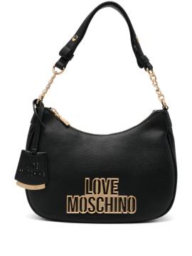 Love Moschino Schultertasche mit Logo - Schwarz von Love Moschino