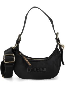 Love Moschino Schultertasche mit Logo - Schwarz von Love Moschino