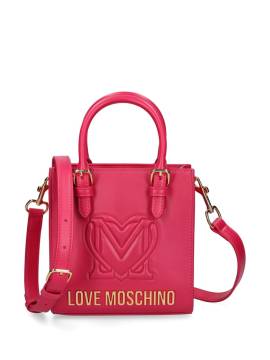 Love Moschino Handtasche mit Logo-Schriftzug - Rosa von Love Moschino