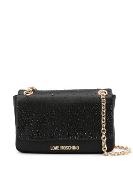 Love Moschino Handtasche mit Logo-Schriftzug - Schwarz von Love Moschino