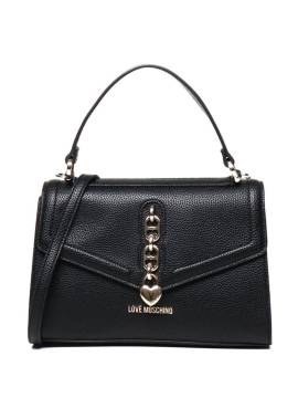 Love Moschino Mittelgroßer Shopper - Schwarz von Love Moschino