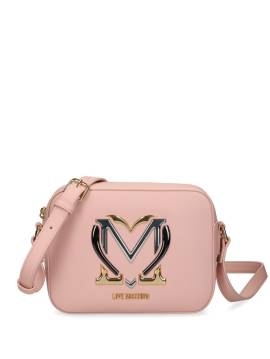 Love Moschino Umhängetasche mit Monogramm-Logo - Rosa von Love Moschino