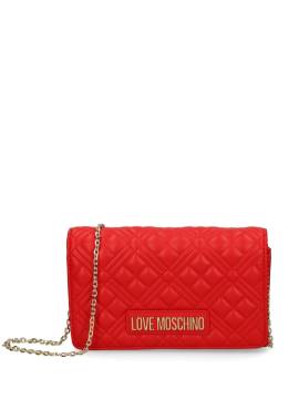 Love Moschino Gesteppte Umhängetasche - Rot von Love Moschino