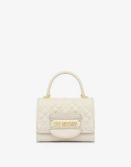 Mini-henkeltasche Quilted Tab von Love Moschino