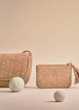 Ledertasche mit Polka Dots von MANGO KIDS