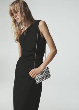 Texturierte Clutch von MANGO