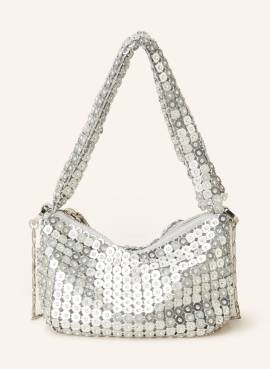 Max & Co. Handtasche Meshie Mit Schmucksteinen silber von MAX & Co.