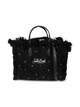 MC2 Saint Barth Kids Colette Schultertasche - Schwarz von MC2 Saint Barth Kids