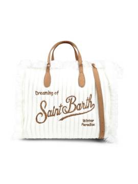 MC2 Saint Barth Kids Shopper mit Logo-Stickerei - Weiß von MC2 Saint Barth Kids