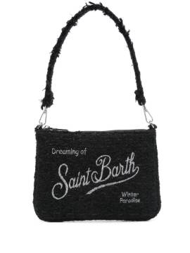 MC2 Saint Barth Kids Mini Parisienne Schultertasche - Schwarz von MC2 Saint Barth Kids