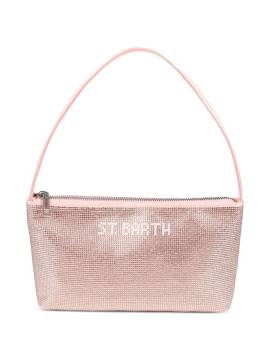 MC2 Saint Barth Kids mini rhinestone-embellished shoulder bag - Rosa von MC2 Saint Barth Kids