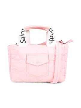 MC2 Saint Barth Kids puffer handbag - Rosa von MC2 Saint Barth Kids